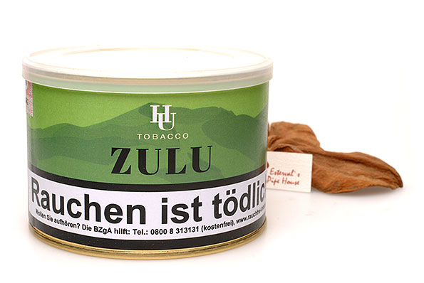 HU-tobacco Zulu Pipe tobacco 100g Tin damaged